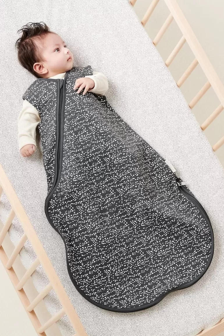 Outlet Noppies Bébé Sac De Couchage été Fancy Dot - Forged Iron