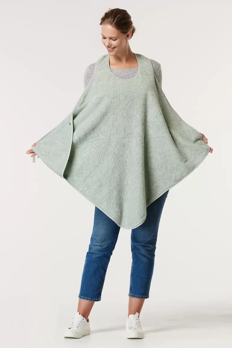 Outlet Noppies Cape De Bain Wearable Hooded Towel 110cm - Puritan Gray