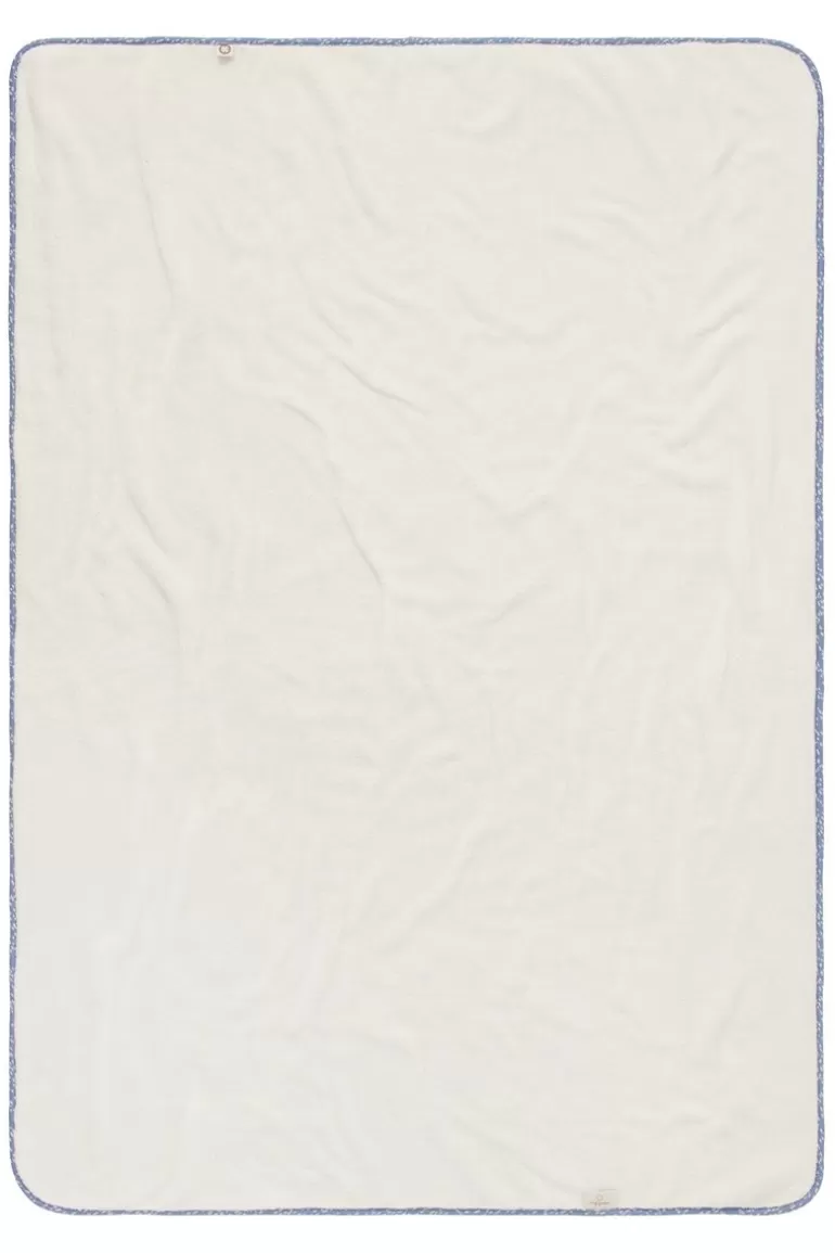 Online Noppies Draps De Lit Bébé Teddy Fancy Dot Cot Blanket - Colony Blue