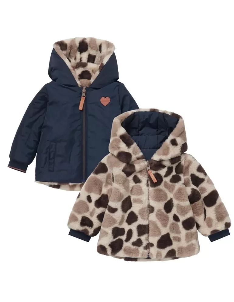 Discount Noppies Manteau D'hiver Ladonia - Reversible - Dark Sapphire