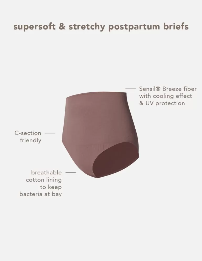 Clearance Noppies Slip Sans Couture Lee Post Partum Sensil® Breeze - Deep Taupe