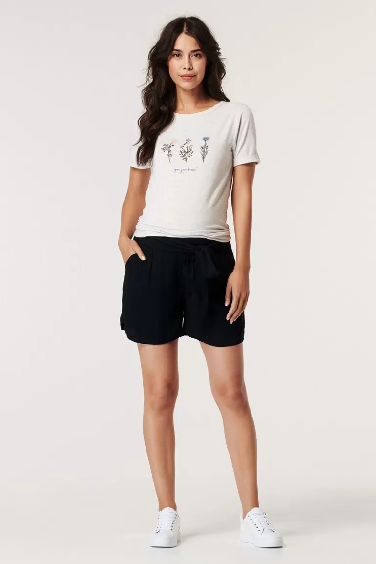 Hot Noppies T-shirt - Oatmeal melange