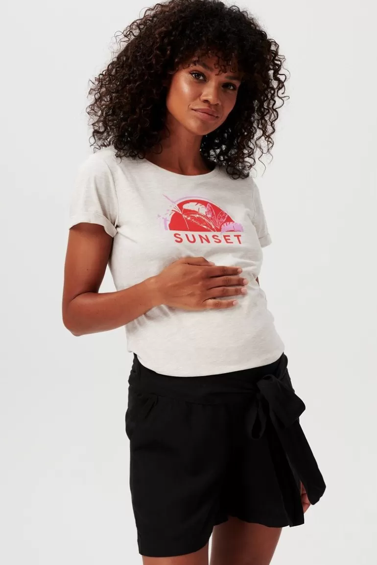 Hot Noppies T-shirt Altona - Oatmeal